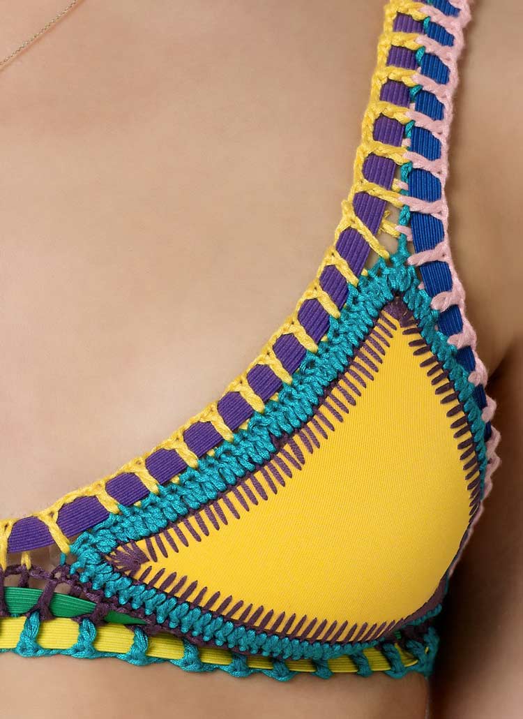 crochet bikini bikini de ganxet
