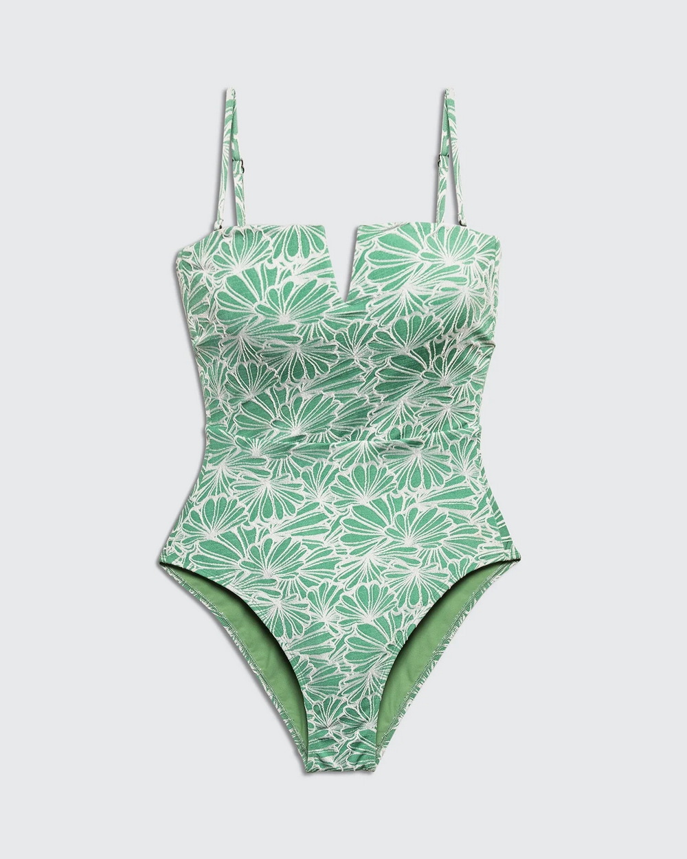 alaska green flowers biliblond swimwear alasca flores verdes roupa de banho biliblond