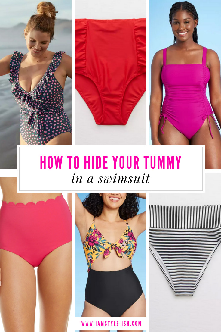 how to hide your tummy in a swimsuit како да го скриете стомакот во костим за капење