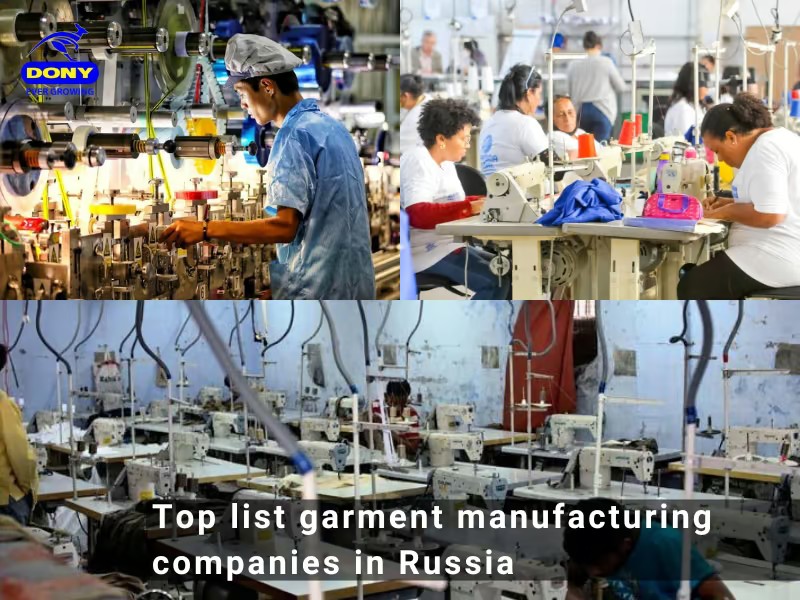 Top 7 Garment Manufacturing Companies in Russia Les 7 millors empreses de fabricació de peces de vestir a Rússia
