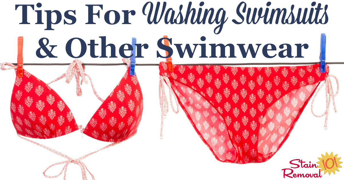 washing swimsuits praní plavek
