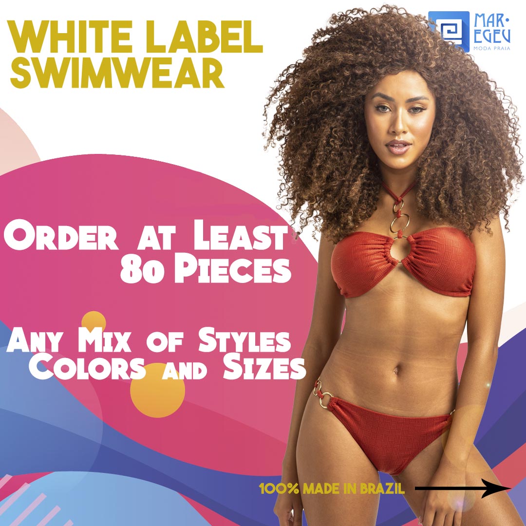 white label swimwear لباس شنا لیبل سفید