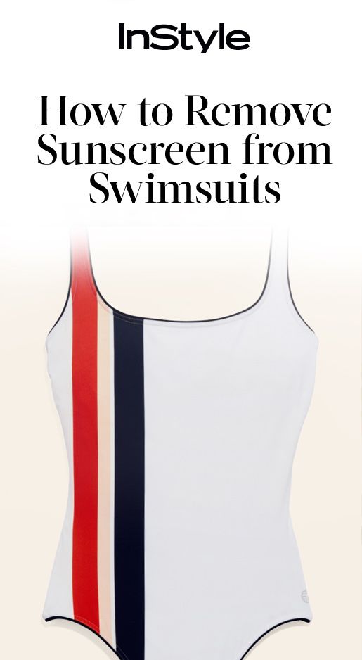 how to remove sunscreen from swimsuits kiel forigi sunkremon de naĝkostumoj