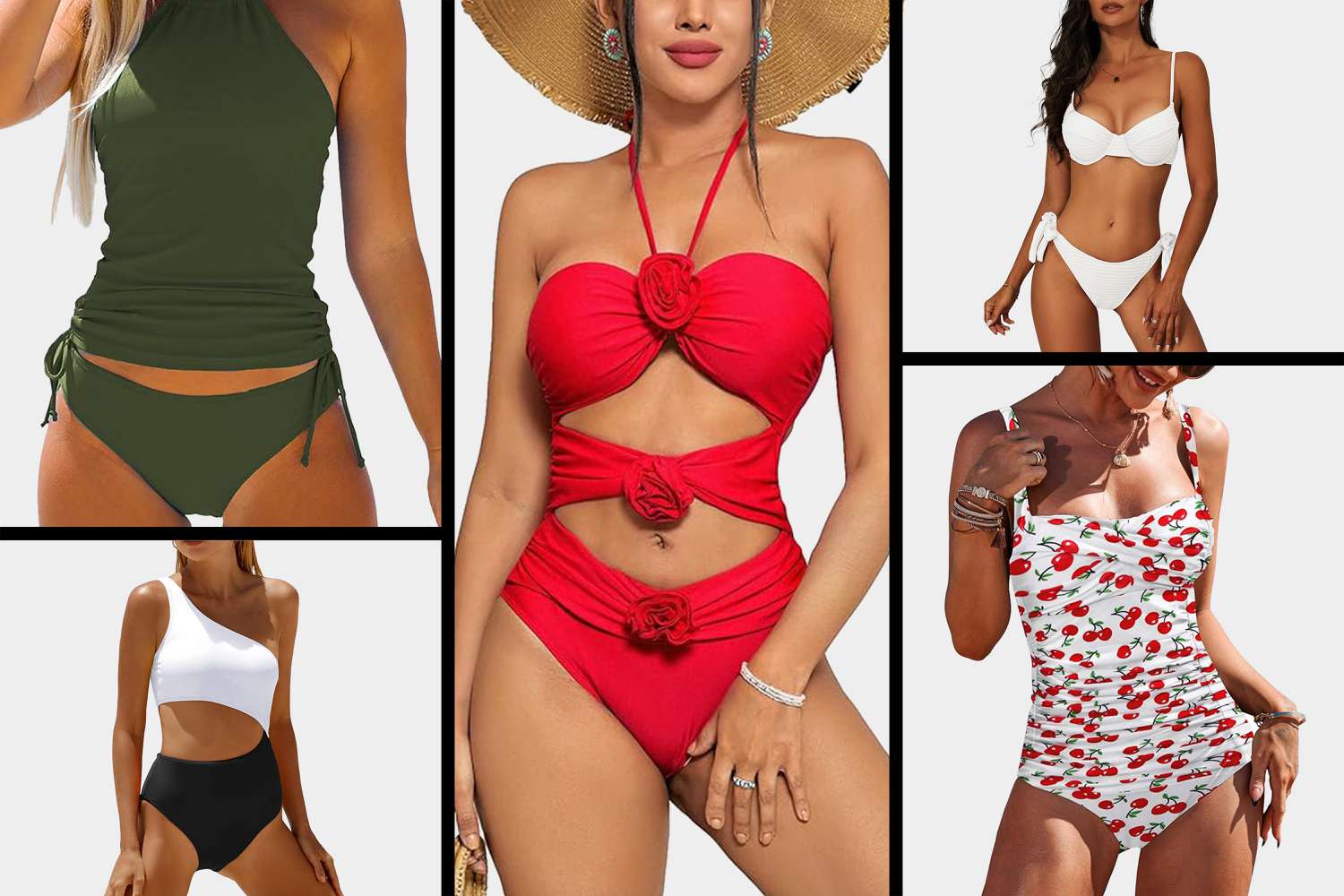 flattering swimsuits i spotted on the amalfi coast and how to steal the look according to a writer living in italy tout pochlebne stroje kąpielowe, które zauważyłam na wybrzeżu Amalfi i jak ukraść ten wygląd, według pisarza mieszkającego we Włoszech