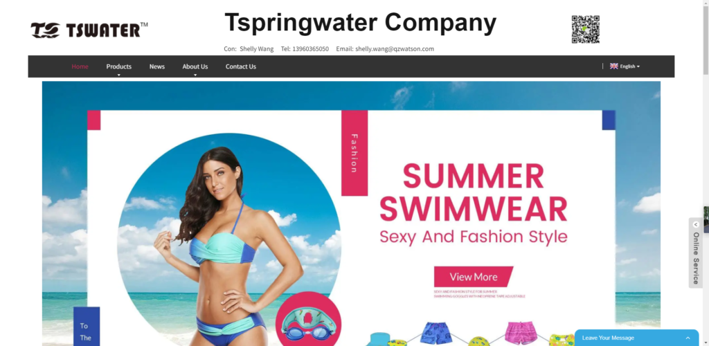 Tspringwater Co., Ltd. Tspringwater Co., Ltd.