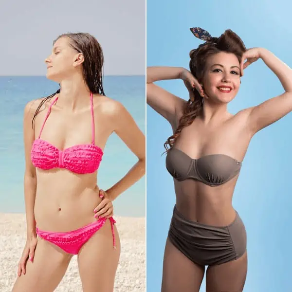 Bikini vs lingerie
