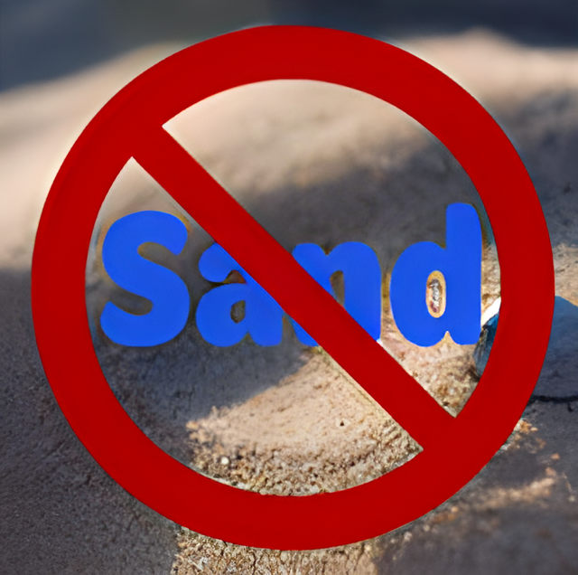 Sand verh&euml;nneren